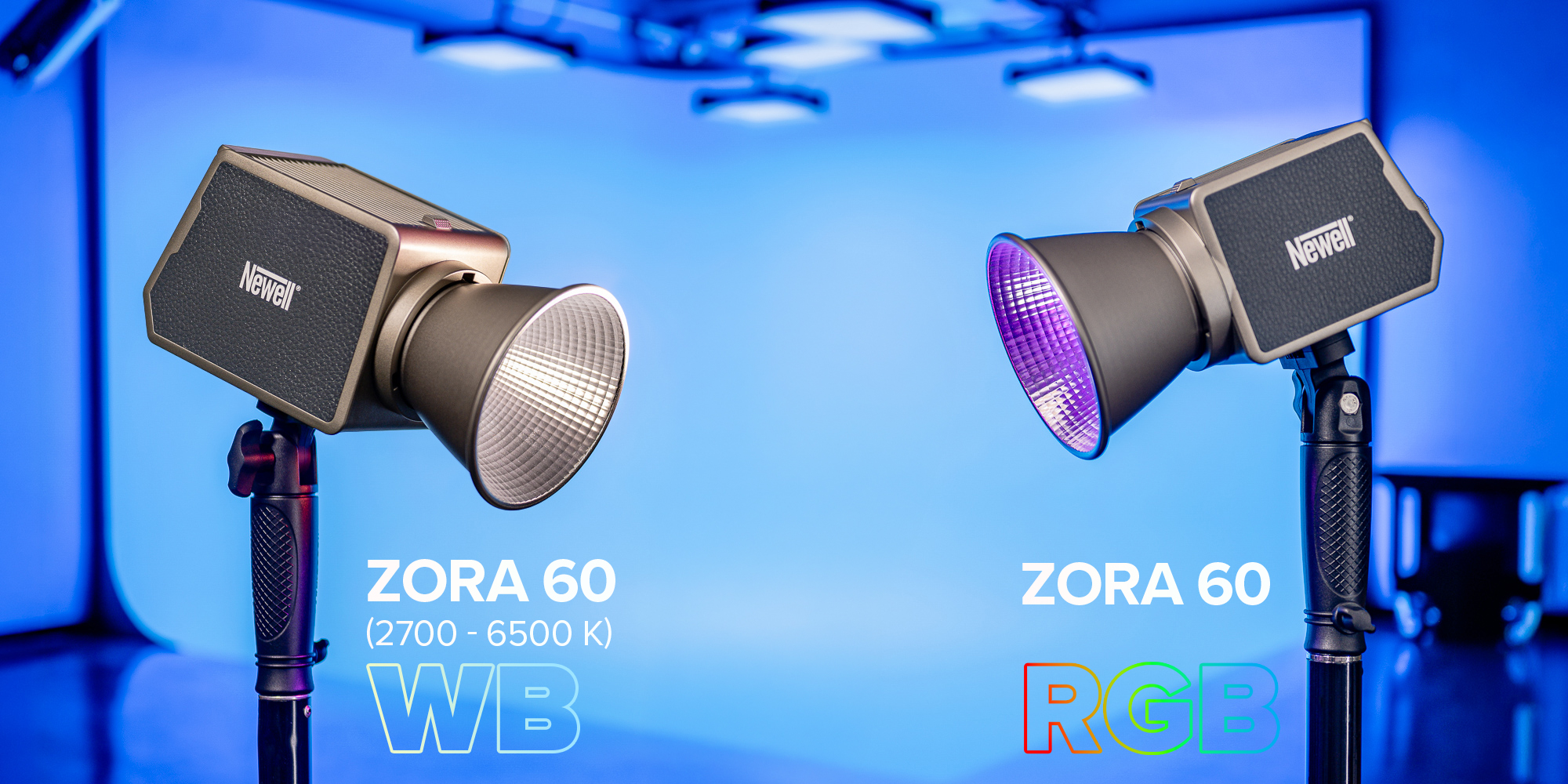 lampa led newell zora 60 wb