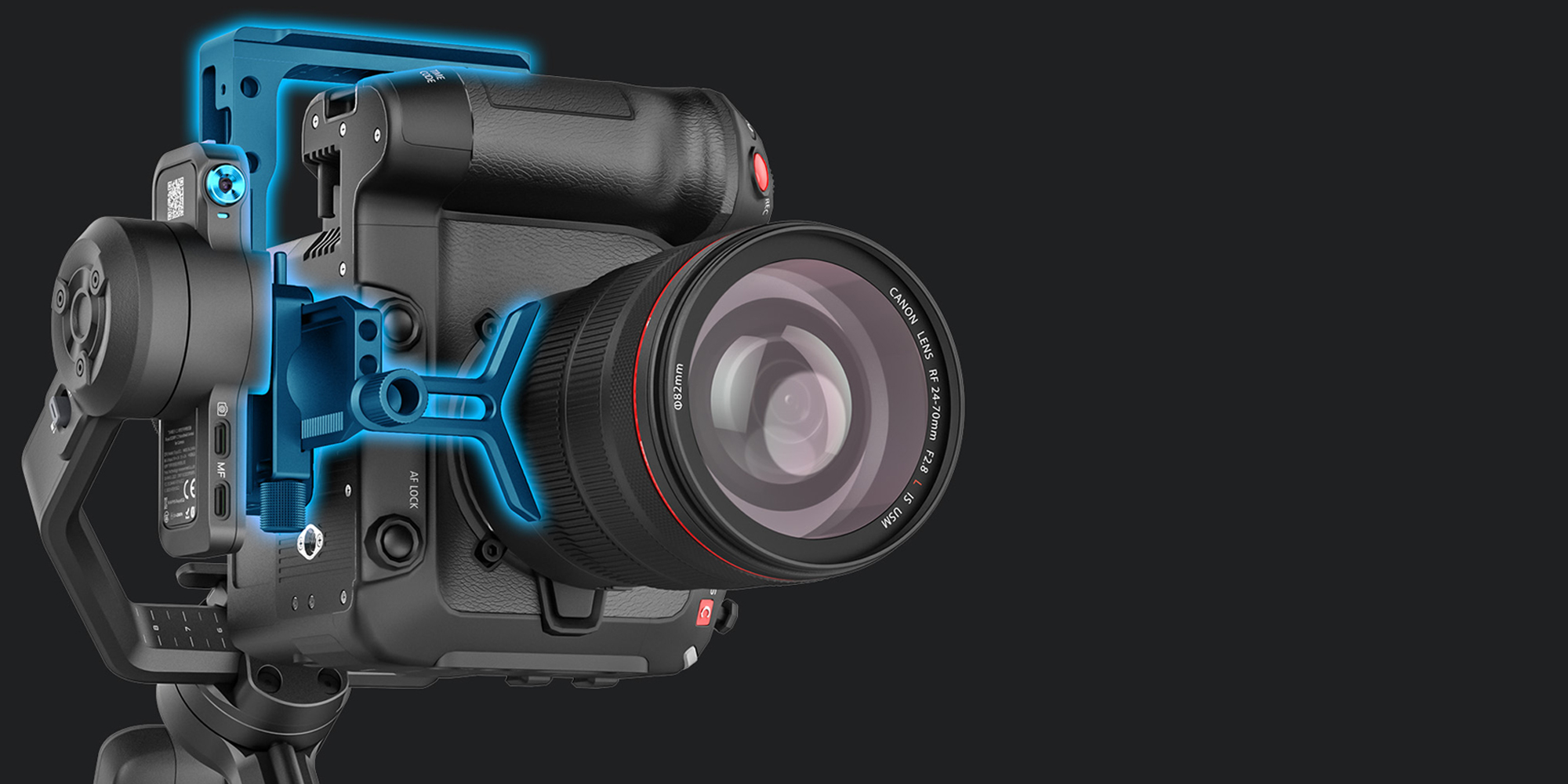 gimbal feiyutech scorp-c 2 do aparatów vdslr