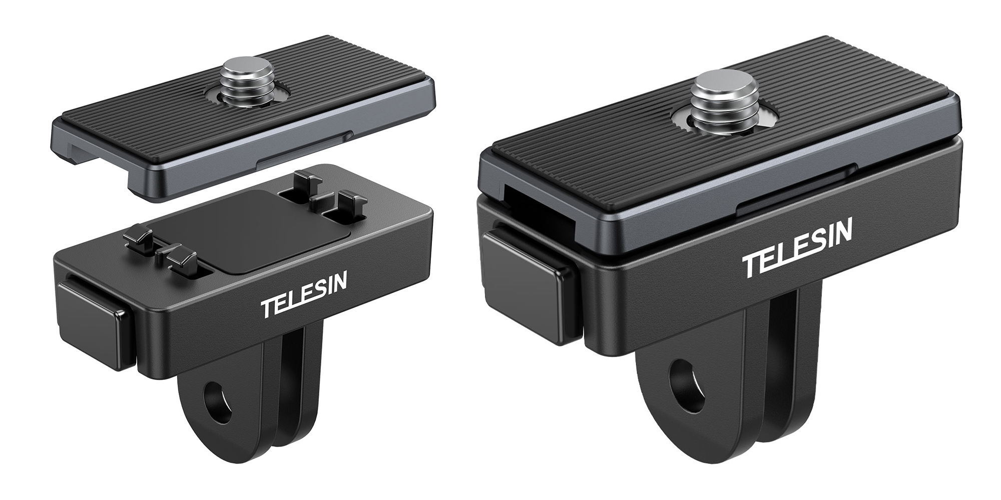 adapter montażowy magnetyczny telesin s7-jbk-18-tis do kamer insta360 ace pro / x3 / x4 / x5