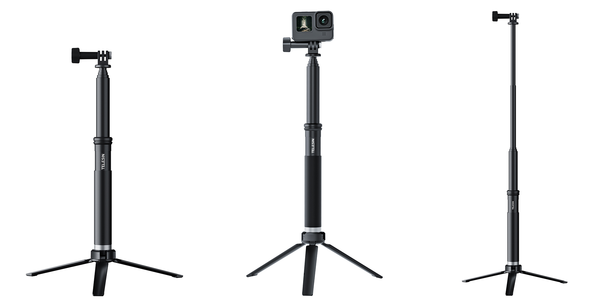 selfie stick do kamer sportowych