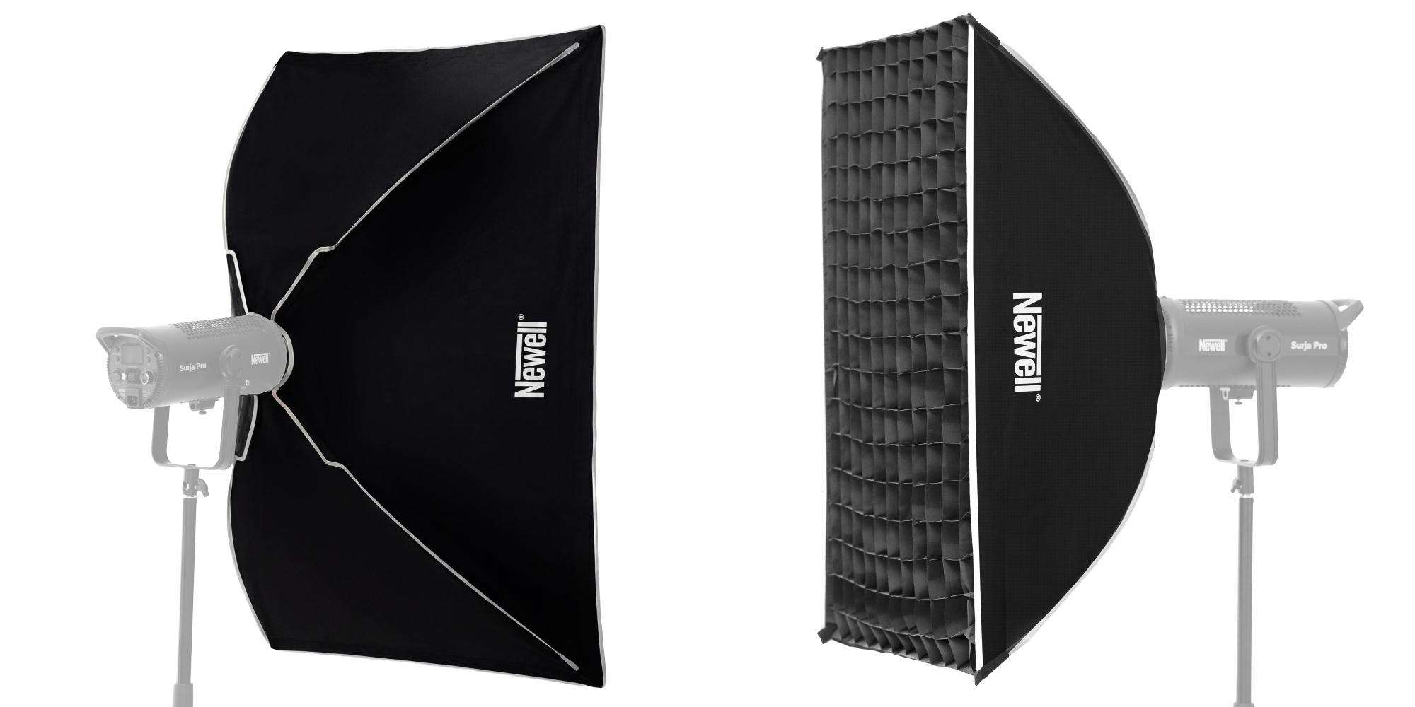 softbox prostokątny newell 80 x 120cm