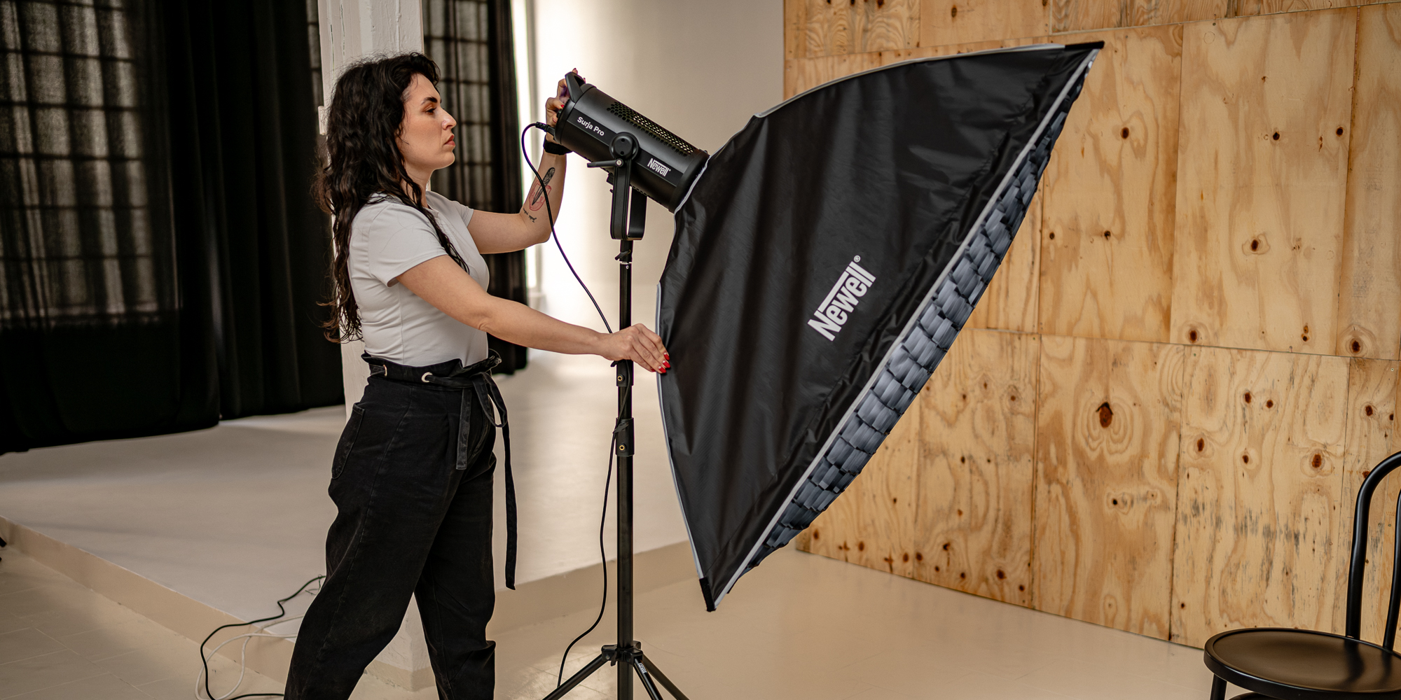 softbox prostokątny 80 x 120 cm