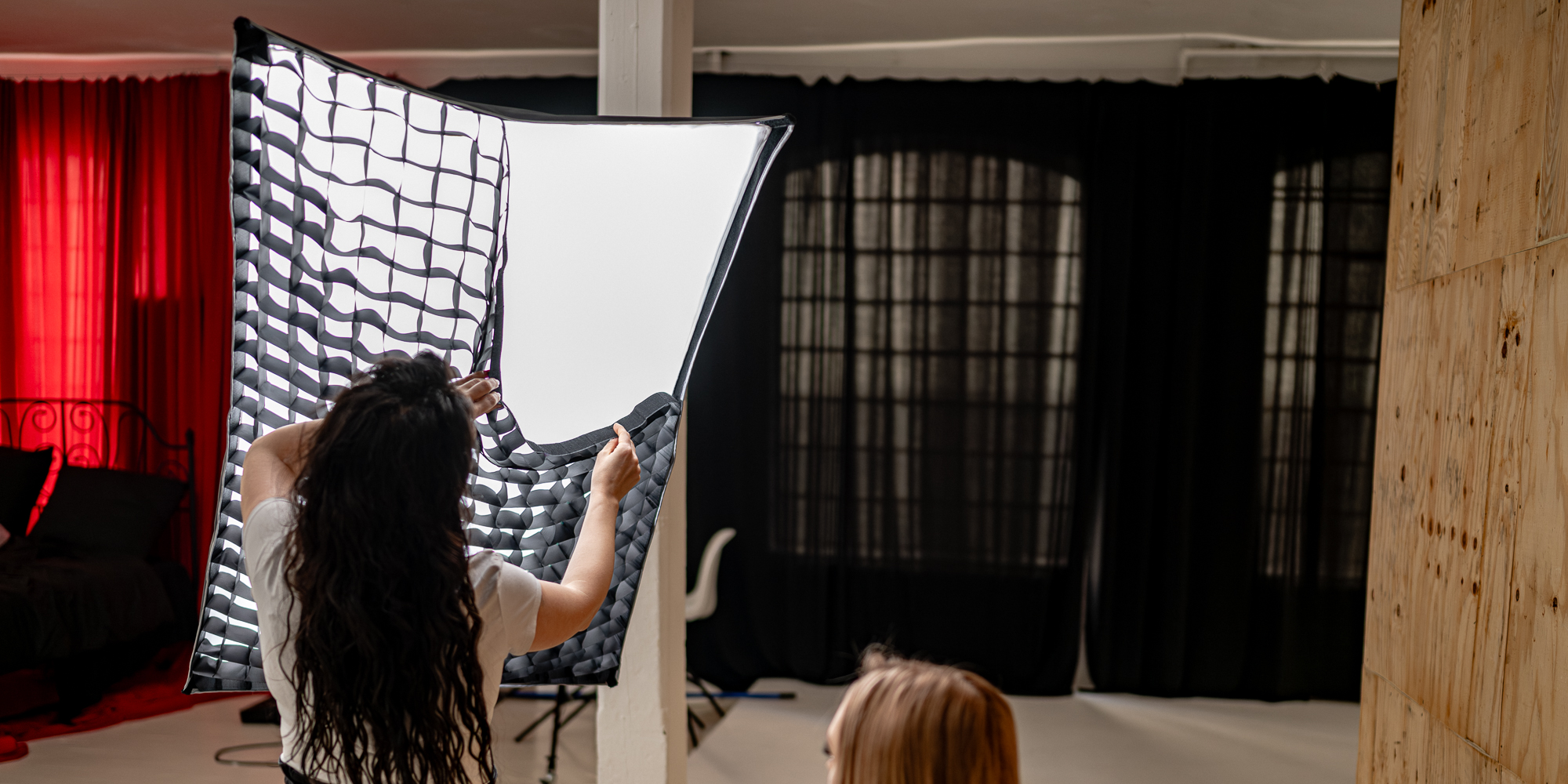 softbox prostokątny