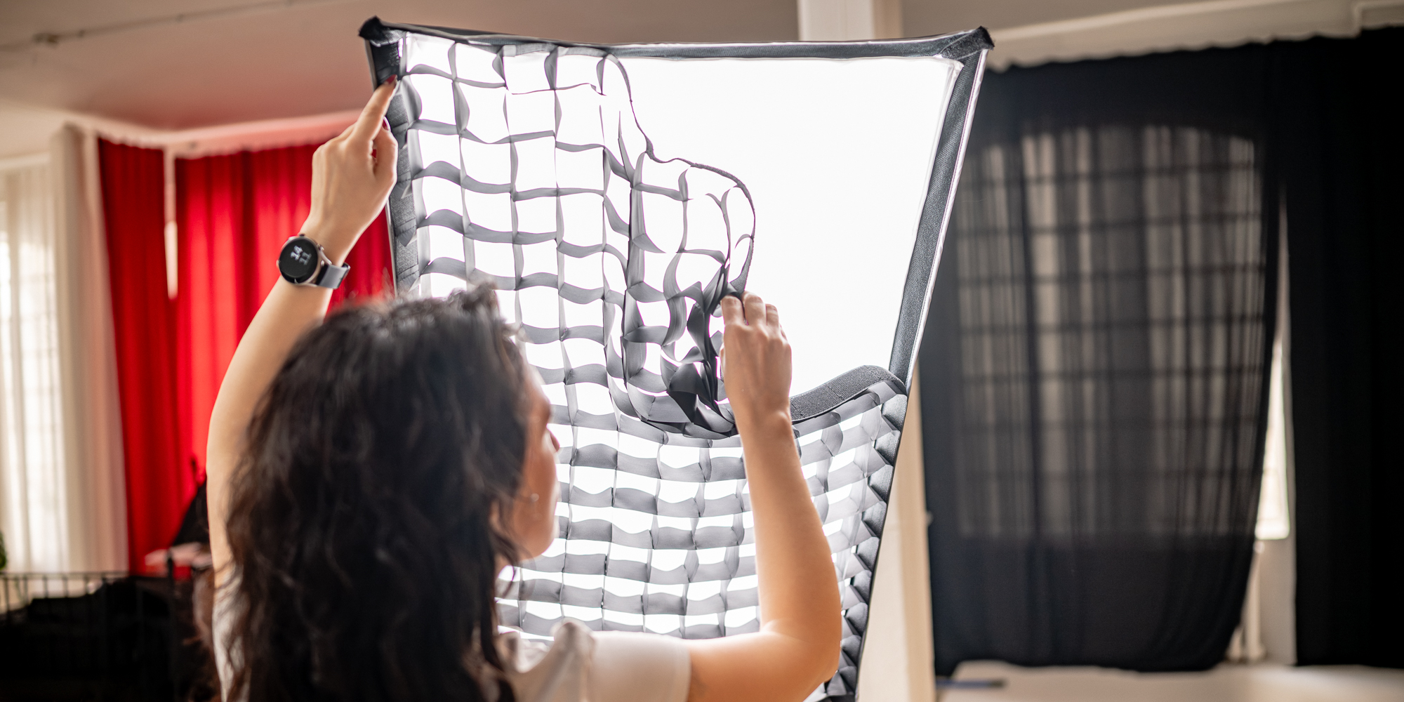 softbox prostokątny