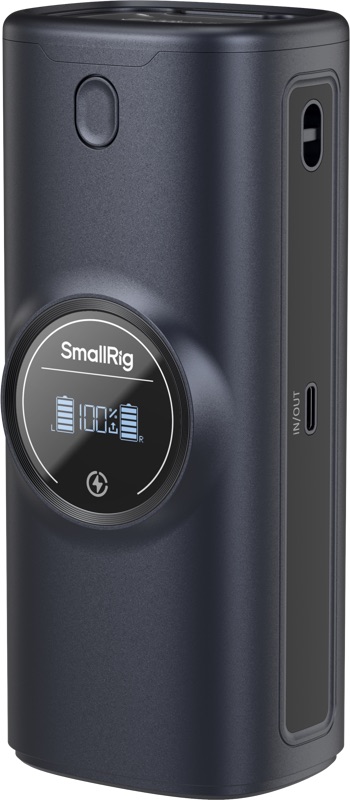 smallrig 5110 - etui, dwukanałowa ładowarka, powerbank do akumulatorów nikon en-el15c (do 13600mah, 36w, usb-c)