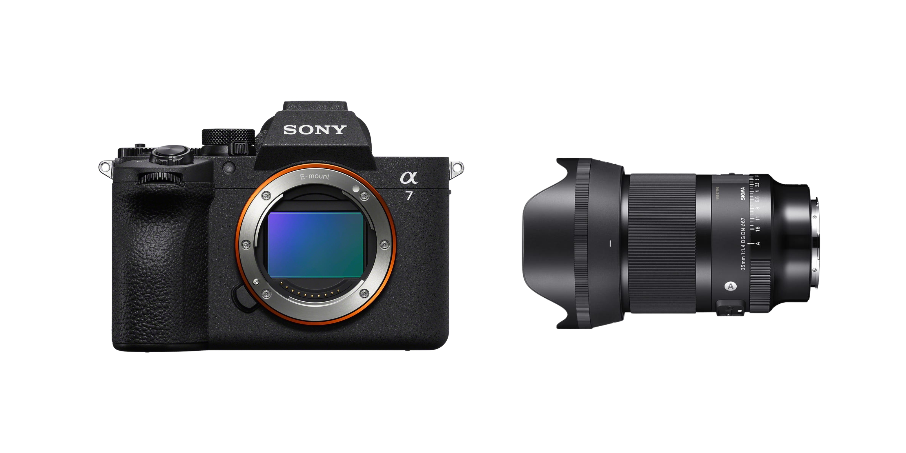 Aparat Sony A7 V + obiektyw Sigma 35mm F1.4 DG DN Art Sony E