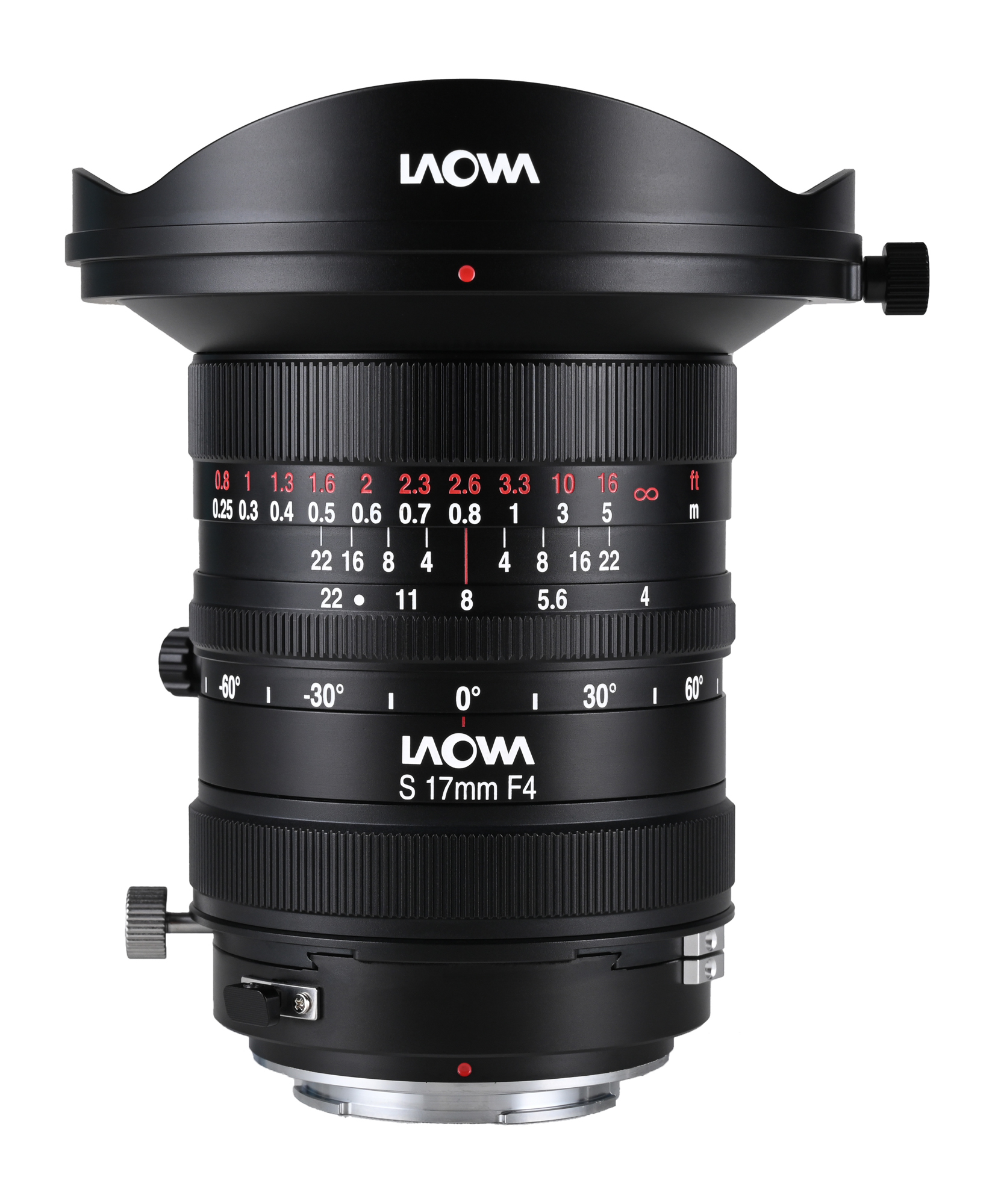 obiektyw laowa 17 mm f/4 zero-d shift do sony e