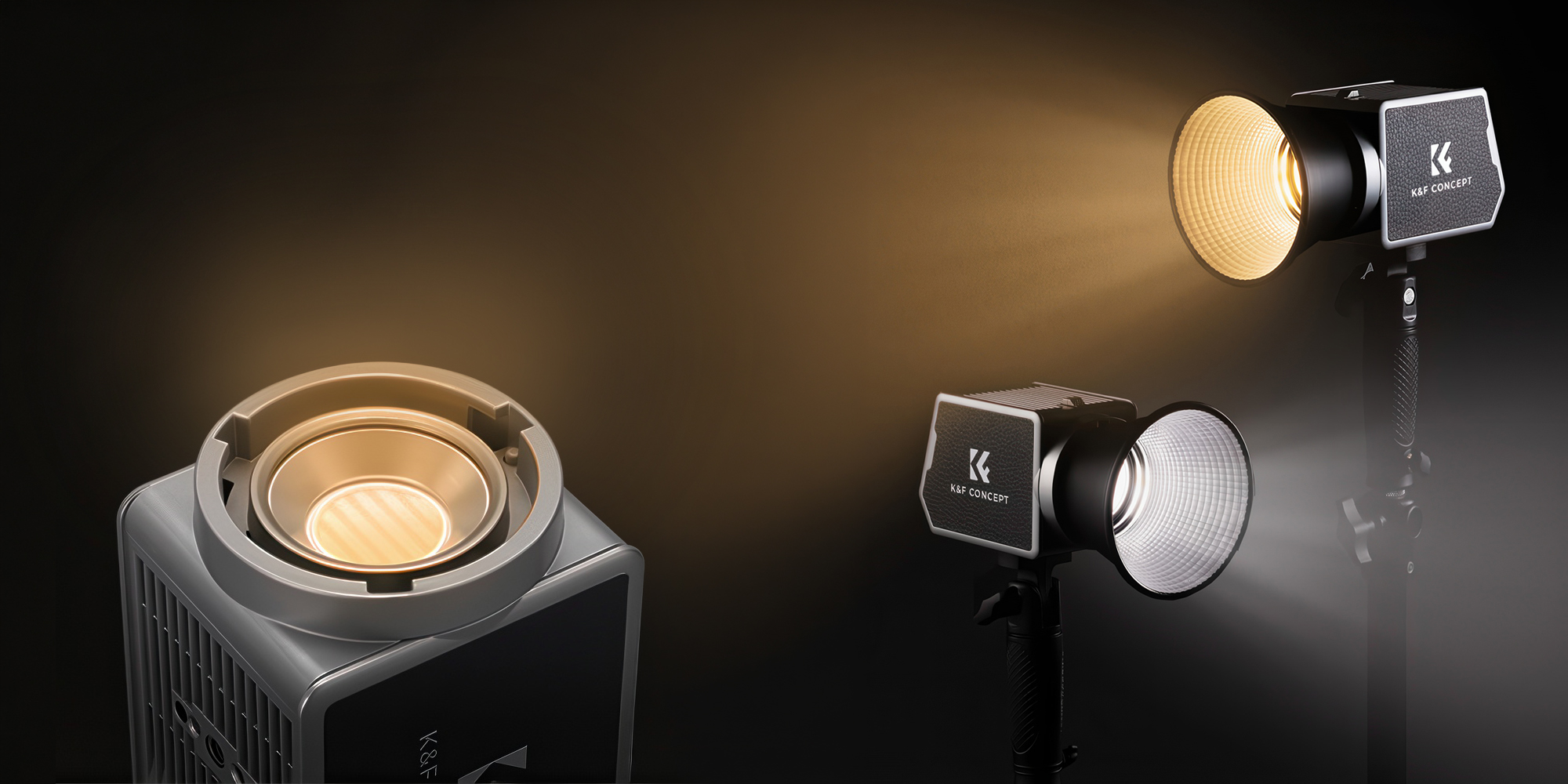 lampa led k&f concept pl-60b (2700 k - 6500 k)