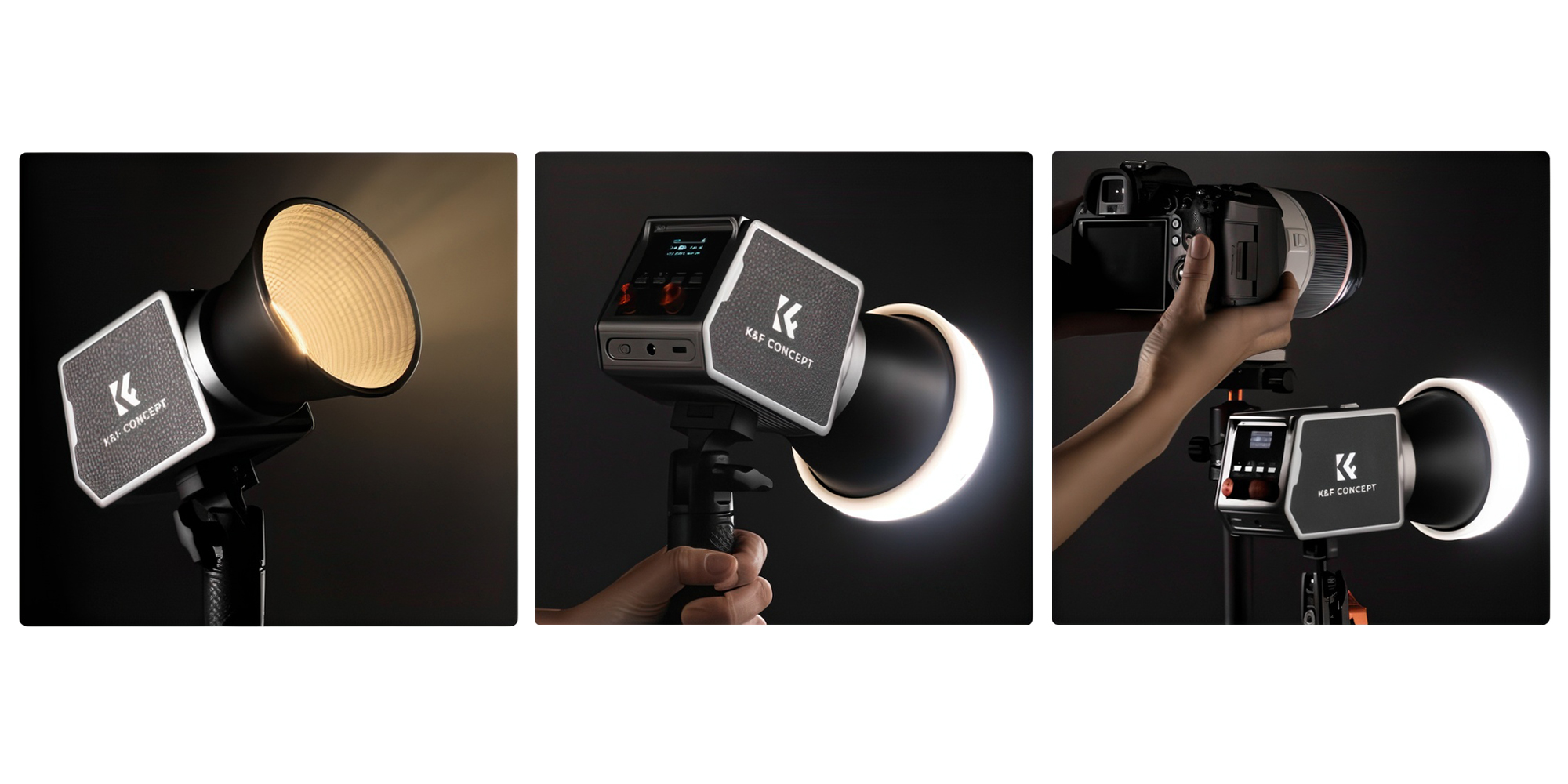 lampa led k&f concept pl-60b (2700 k - 6500 k)