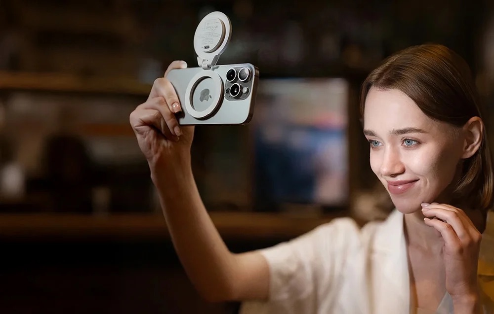 lampa do smartfona pgytech magglow phone fill light
