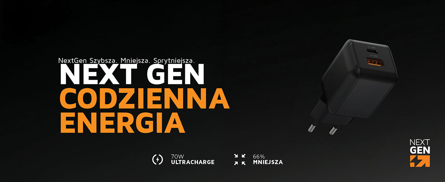 xtorm ładowarka sieciowa nextgen 70w