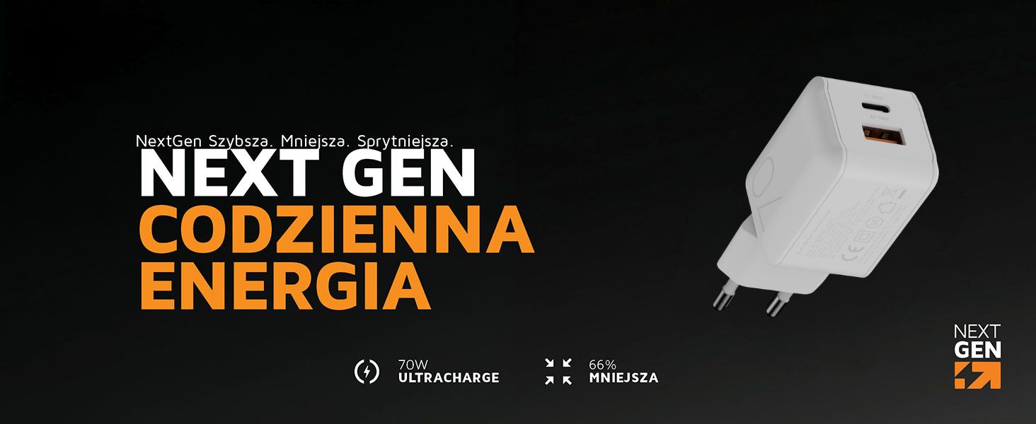 xtorm ładowarka sieciowa nextgen 70w