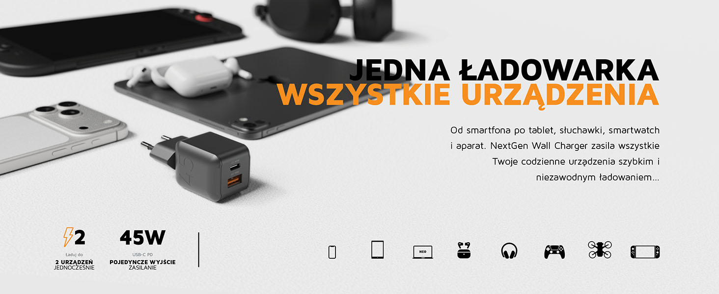 xtorm ładowarka sieciowa nextgen 45w