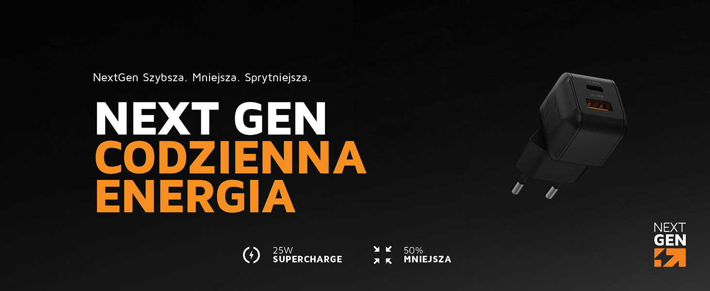 xtorm ładowarka sieciowa nextgen 25 w