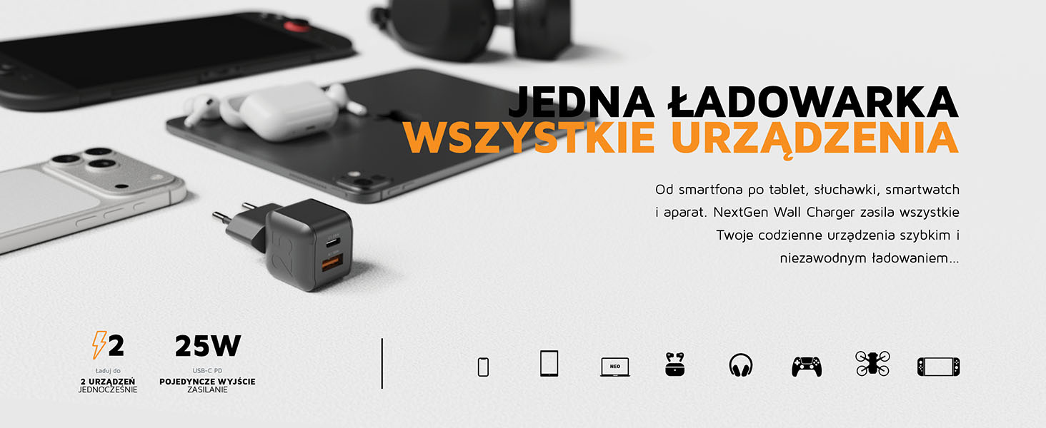 ładowarka sieciowa xtorm nextgen 25 w