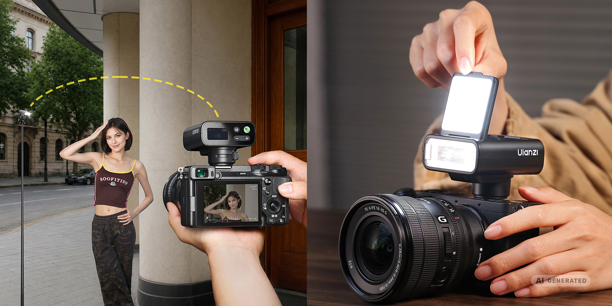 Ulanzi FT16 TTL do Sony