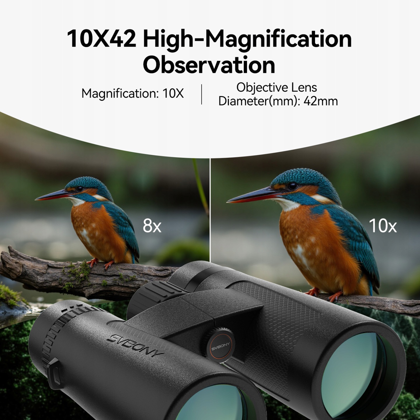 lornetka svbony sv202 upgraded wide-angle ed [10x42]