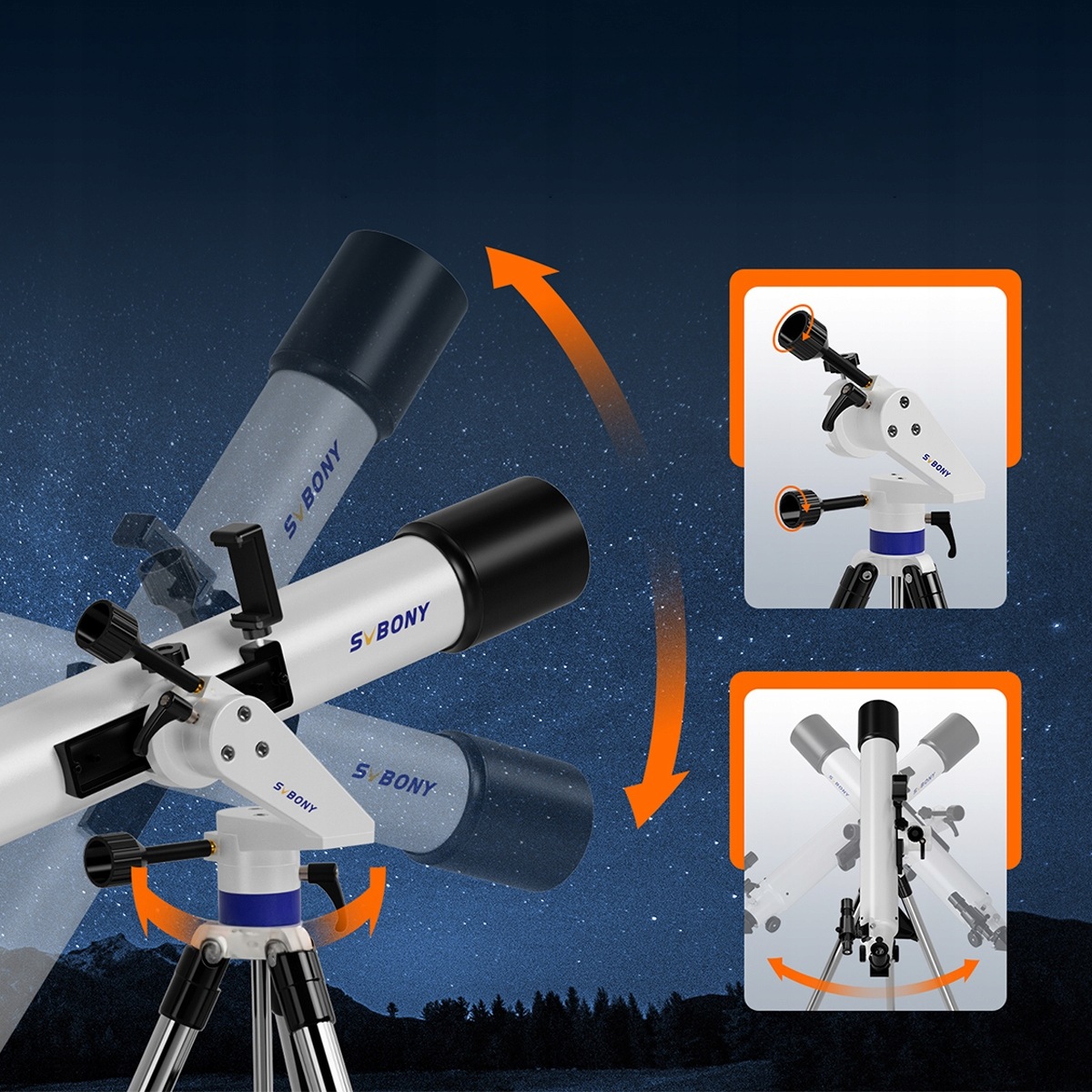 teleskop svbony sv520 90/800mm