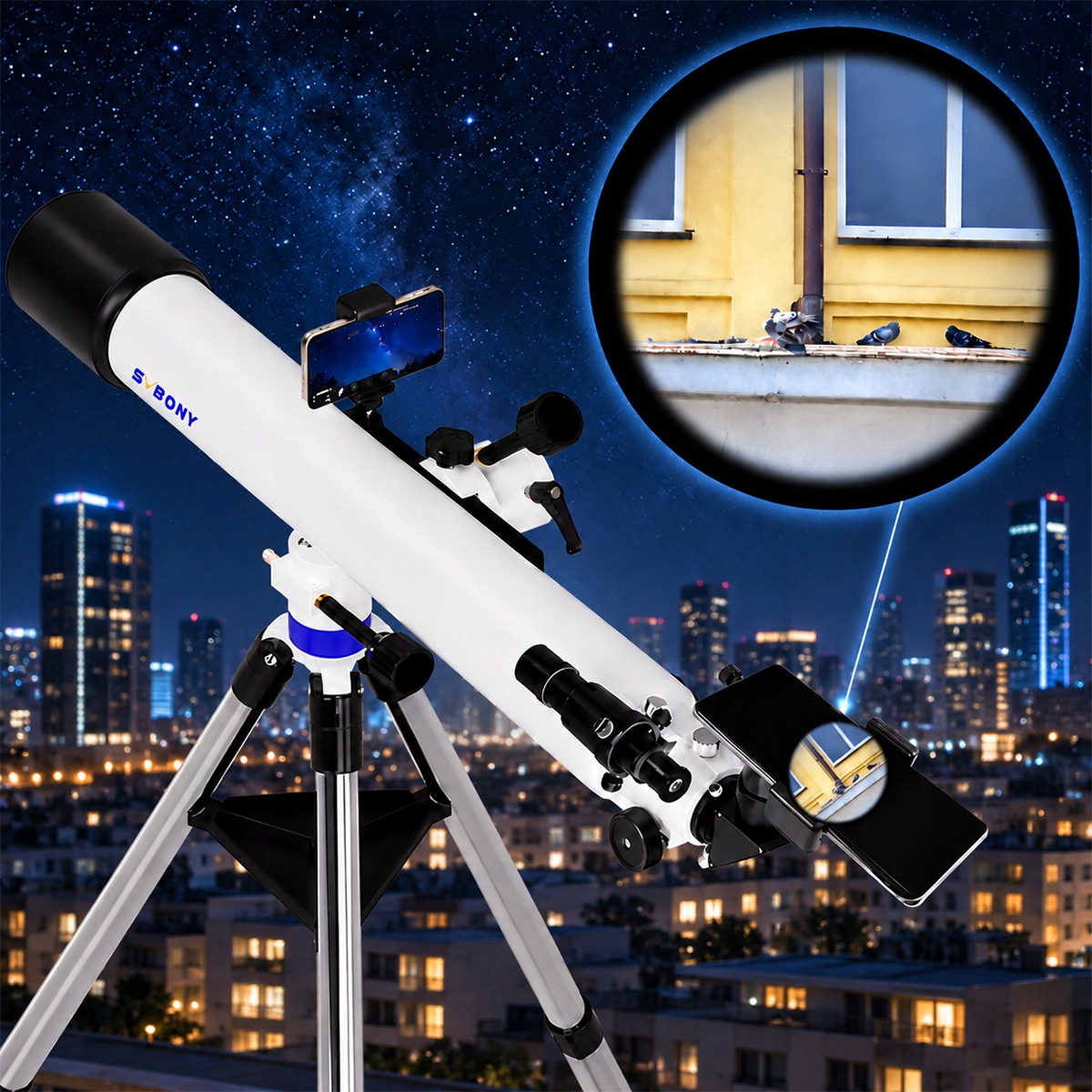 teleskop svbony sv520 90/800mm