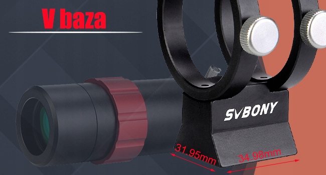 mini luneta prowadząca svbony sv165 30mm