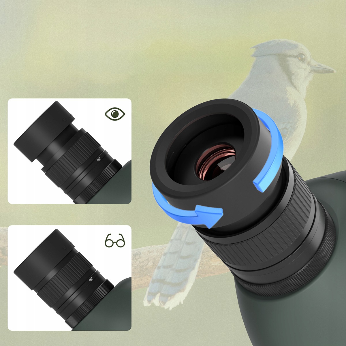 luneta obserwacyjna svbony sv28a 25-75x100