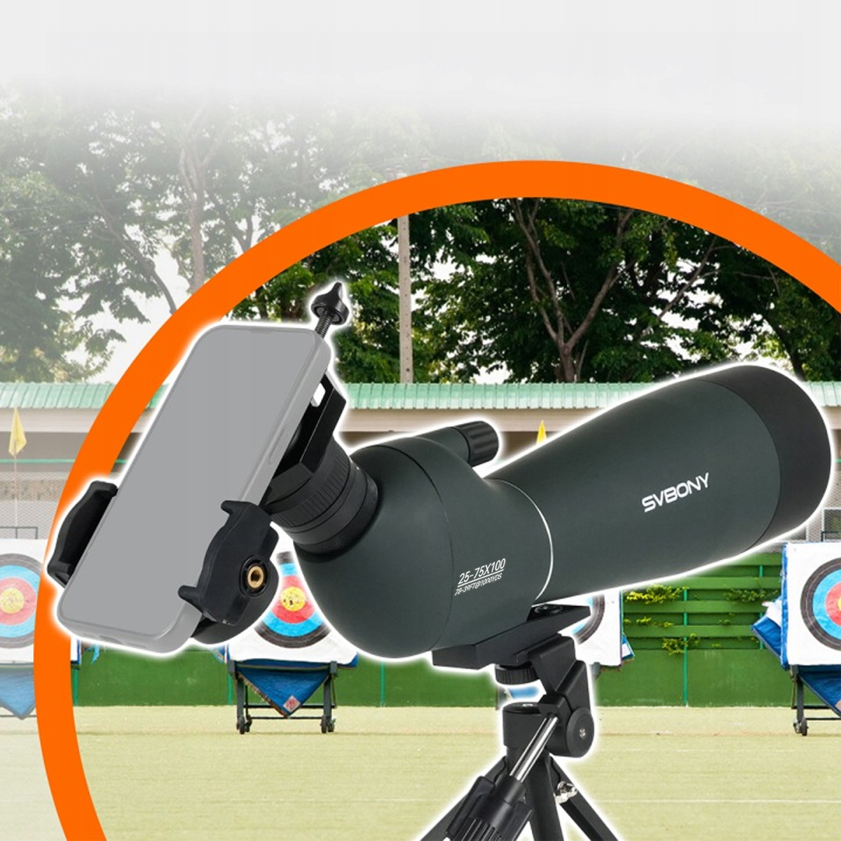 luneta obserwacyjna svbony sv28a 25-75x100