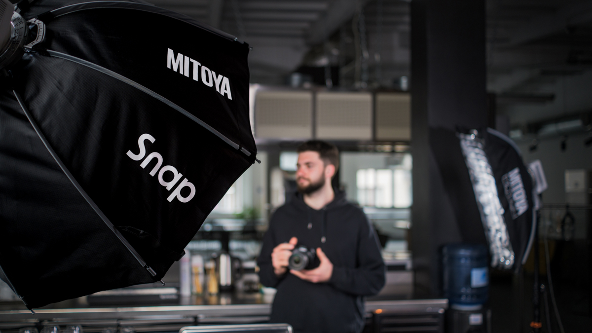 softbox mitoya snap 65cm + grid [bowens]