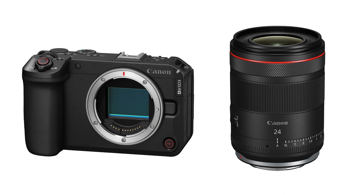 Aparat cyfrowy Canon EOS R6 V body + obiektyw RF 24mm f/1.4 L VCM | oferta specjalna