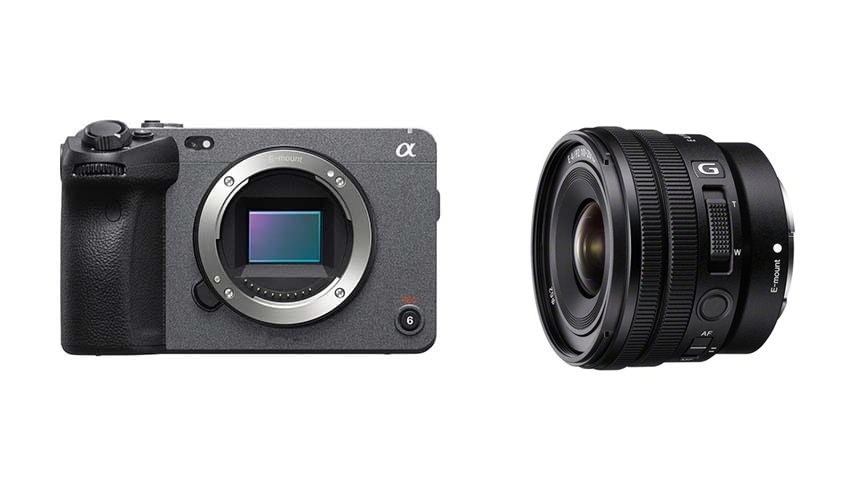 Kamera Sony FX30 body + E PZ 10-20 mm F4 G SELP1020G