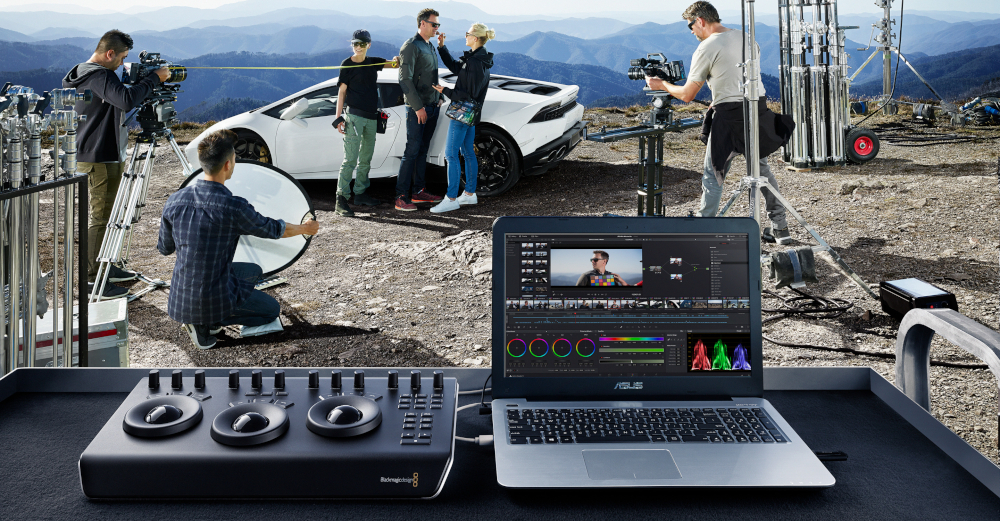 blackmagic design davinci resolve micro panel