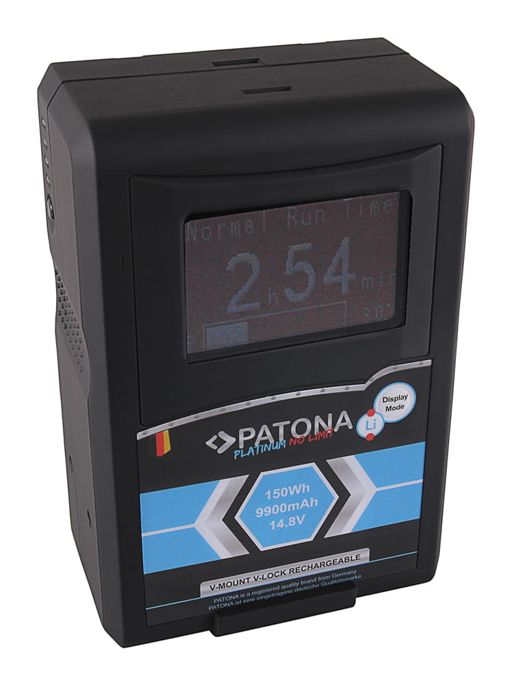 Akumulator Patona Platinum LCD RED ARRI V-Mount, 9900mAh, 150Wh, 14.8V, D-Tap