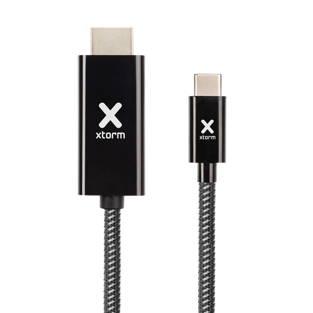 Kabel XTORM XCX2111 USB-C - HDMI 60 Hz (1m) czarny