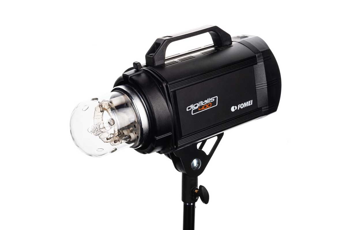 Lampa Fomei Digitalis 400 WS RF / 300w + odbiornik RF