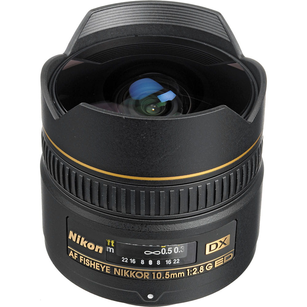 Nikon AF DX Fisheye-NIKKOR 10.5mm f/2.8G ED JAA629DA 