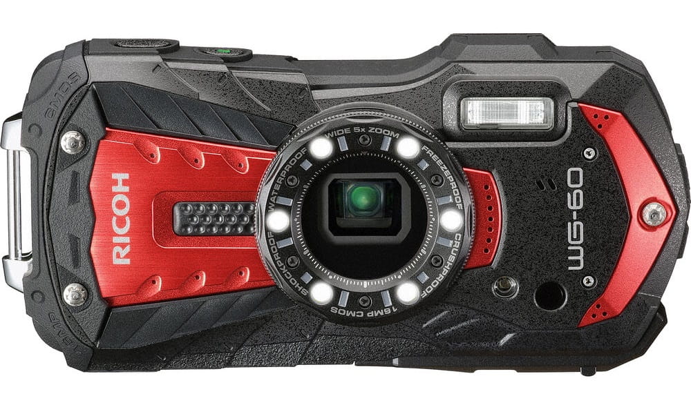 Aparat Ricoh WG-60 czerwony