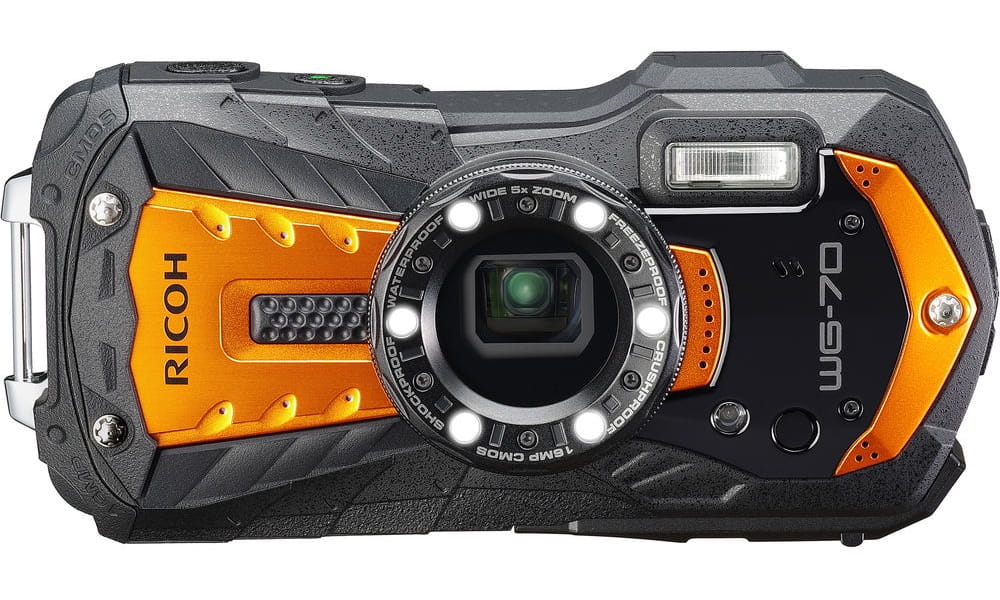 Aparat Ricoh WG-70 pomarańczowy