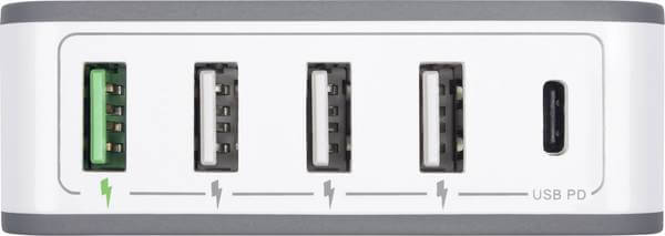 Stacja ładująca XTORM Cube Pro 4xUSB,1xUSB-C