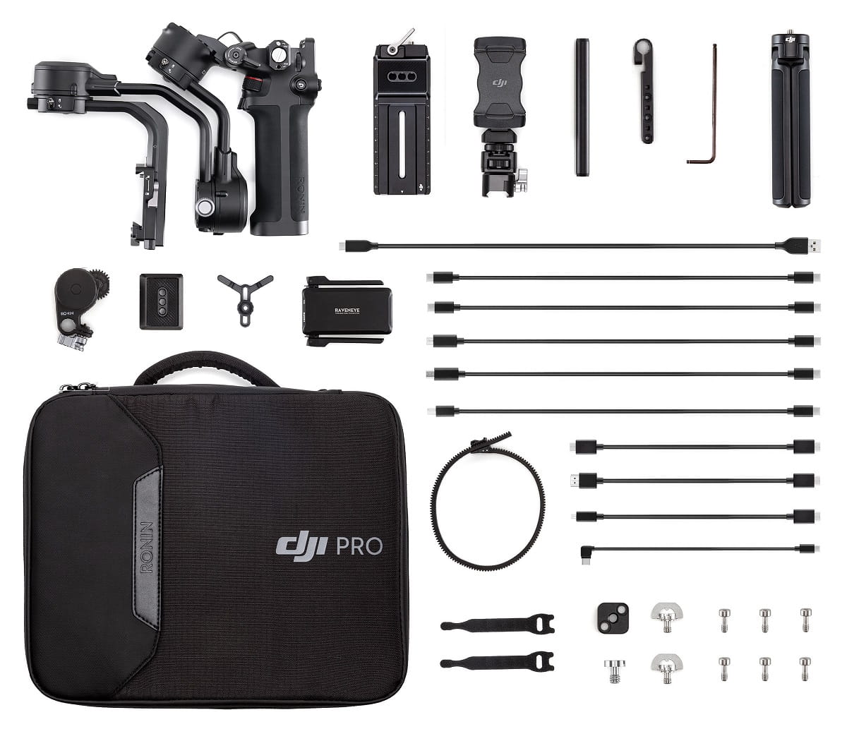 DJI RSC 2 Pro COmbo zawartość zestawu