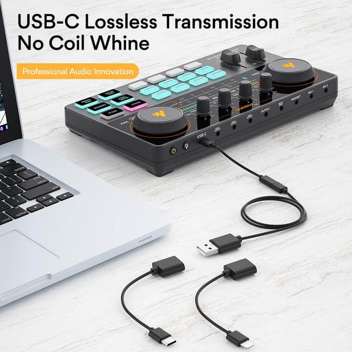 Przenośny interfejs audio Maono AU-AM200 All-In-One