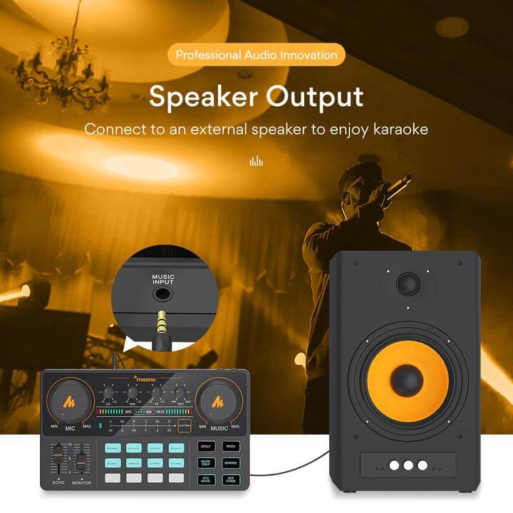 Przenośny interfejs audio Maono AU-AM200 All-In-One
