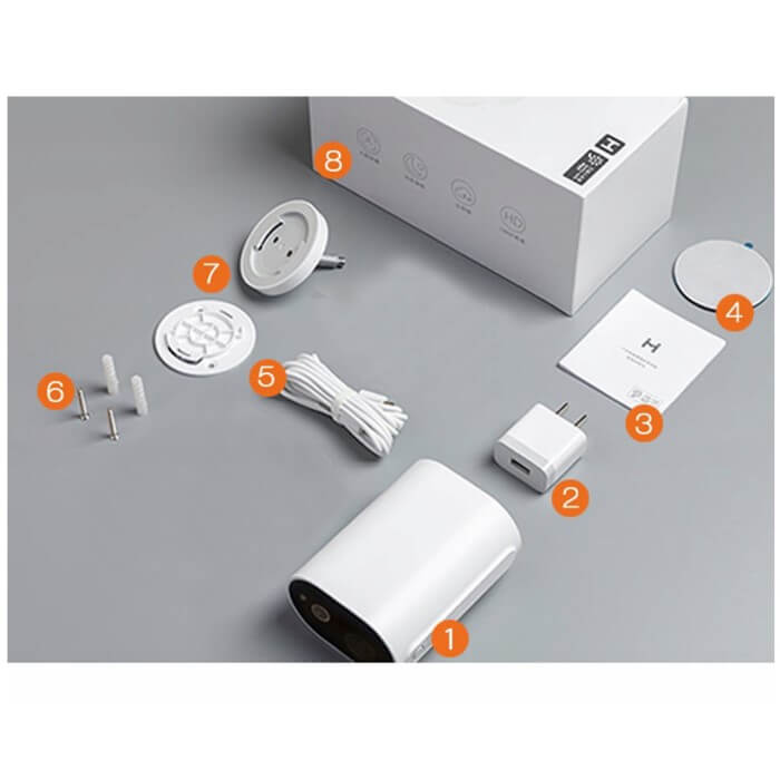 Kamera IP IMILAB XIAOMI FHD ZEWNĘTRZNA AKU CHMURA