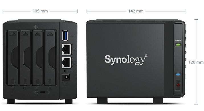 Serwer plików Synology DiskStation DS419slim