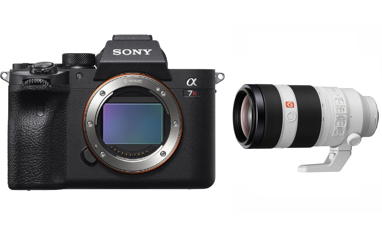 Aparat cyfrowy Sony A7R IV ILCE7RM4B + obiektyw Sony 100-400mm F/4,5-5,6 GM OSS - SEL100400GM