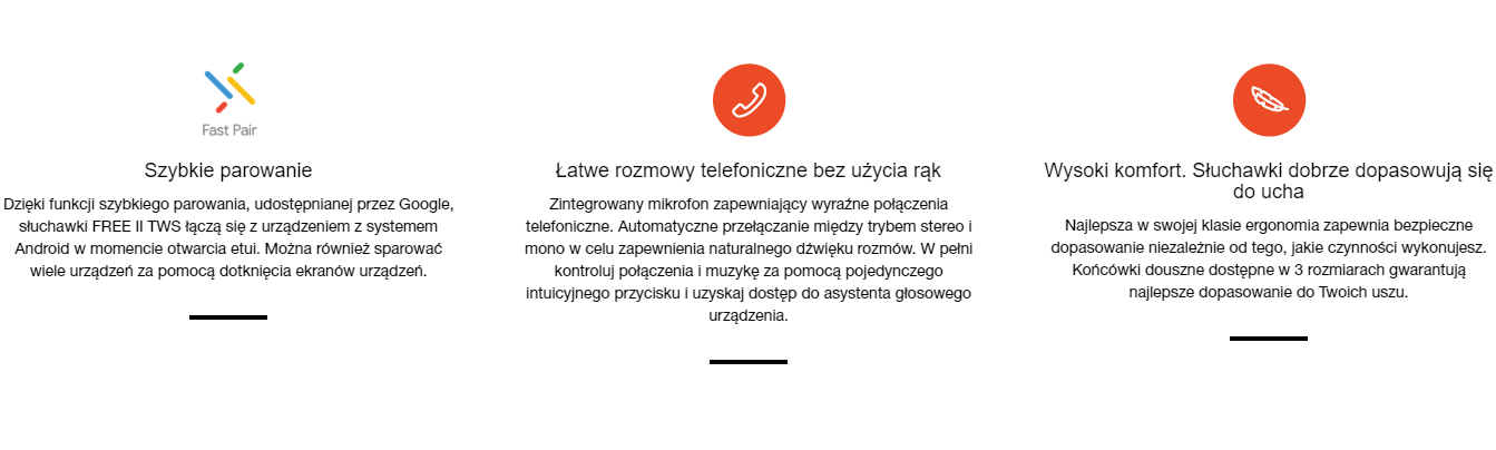 Słuchawki JBL Free II