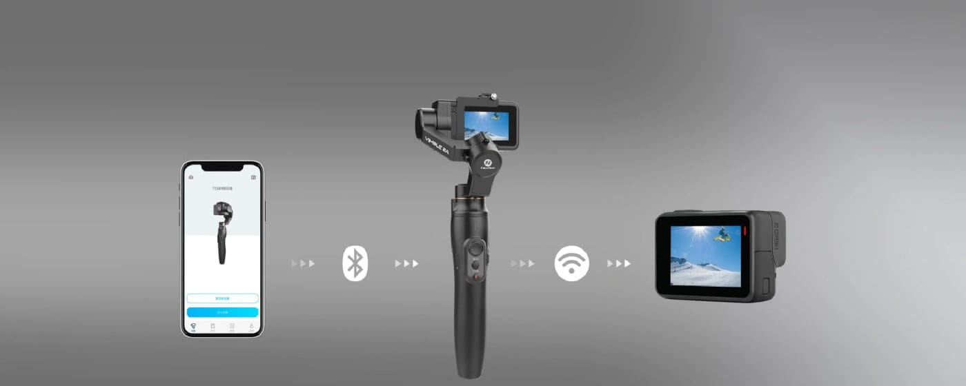 Gimbal ręczny Vimble 2A do kamer sportowych