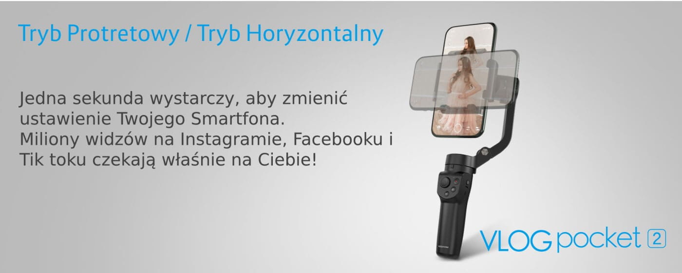 Gimbal ręczny FeiyuTech Vlog Pocket 2