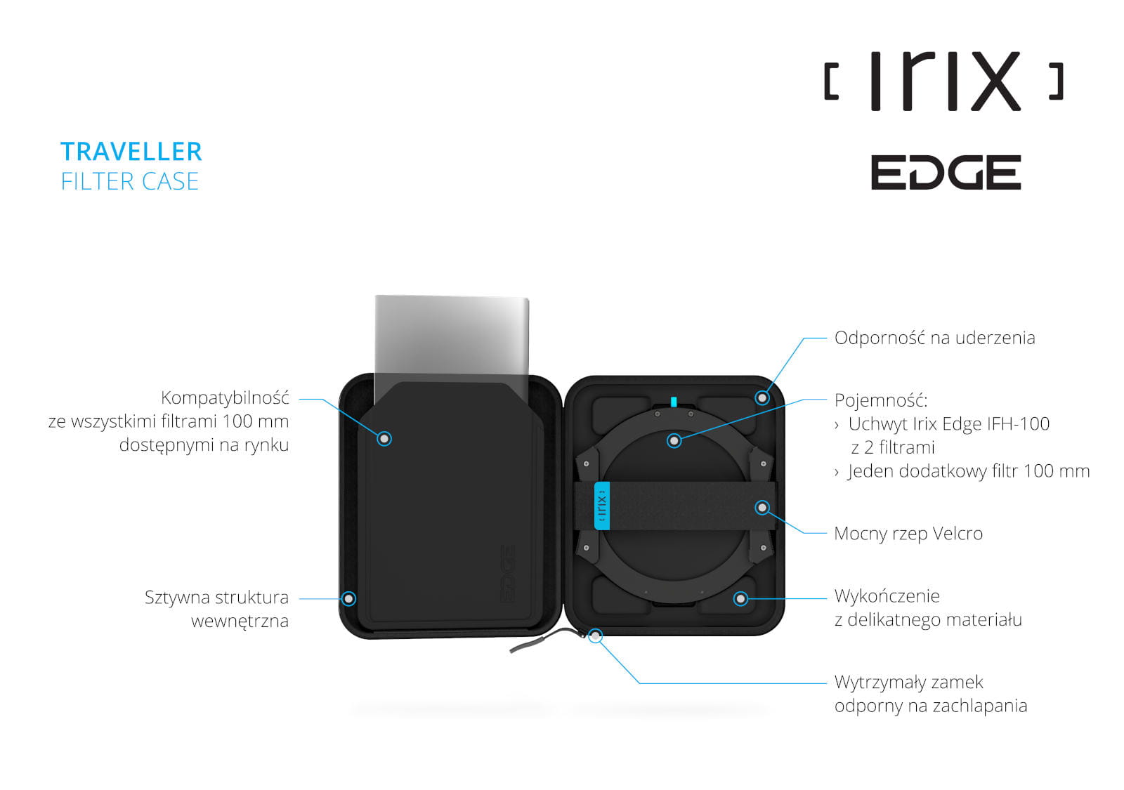 Futerał Irix Edge Traveller Filter Case
