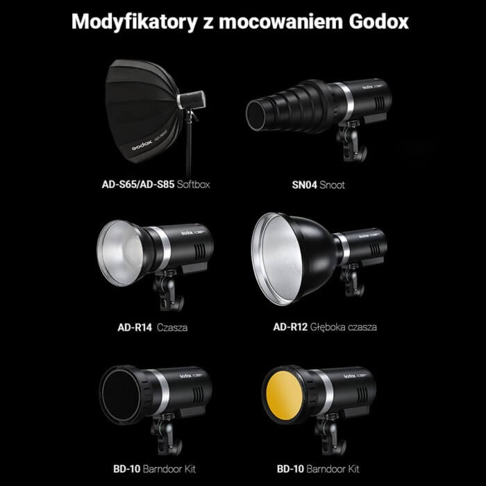 Lampa błyskowa Godox AD300 PRO TTL