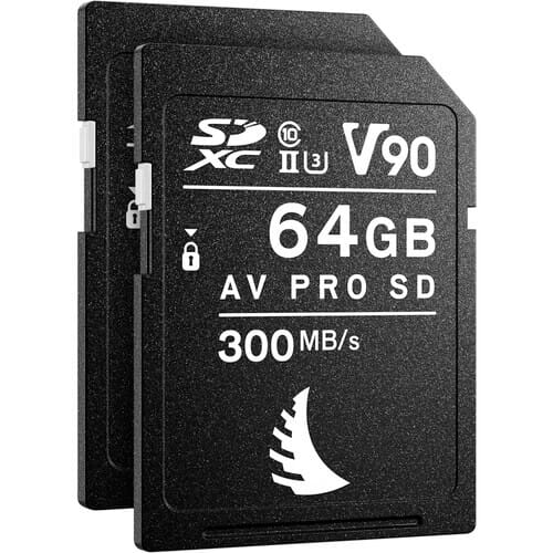 Match Pack Angelbird Canon EOS R6 SD 64 GB V90 - 2 PACK