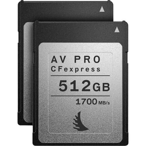 Match Pack Angelbird Nikon Z6/Z7 CFexpress  512 GB - 2 PACK